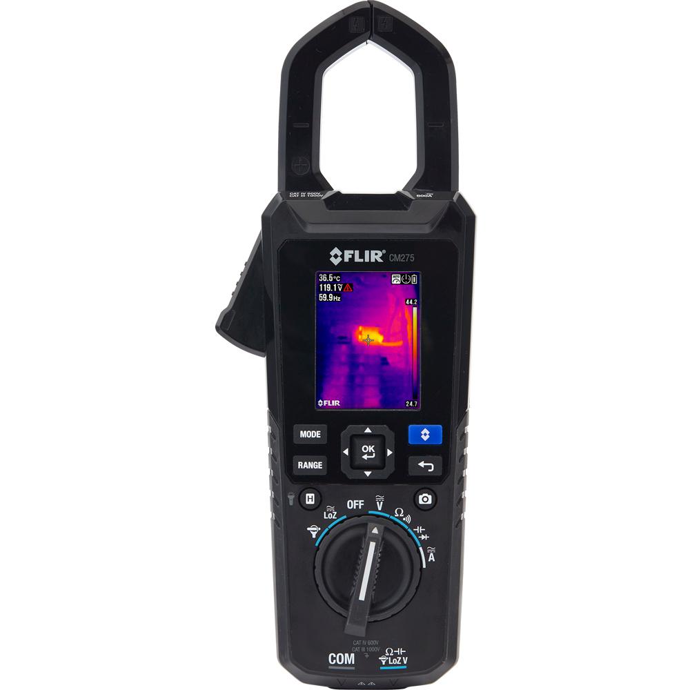 Industrial Thermal Imaging Clamp Meter with Datalogging, Wireless Connectivity, IGM and NIST